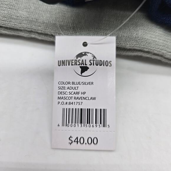 Wizarding World of Harry Potter Universal Studios Ravenclaw Scarf & Beanie NEW - Picture 9 of 11